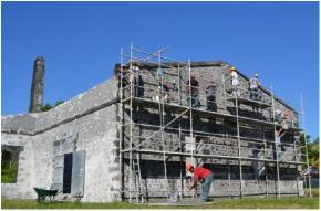 Inauguration de l'ancienne usine sucrière de Sainte-Rose restaurée