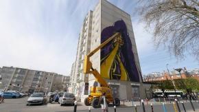 Expo street art Mister Freeze 2014: Night & Day - photo astro