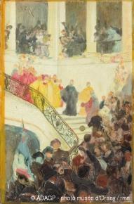 Andre-Devambez-Reception-de-lEcole-Normale-par-le-conseil-de-lUniversite