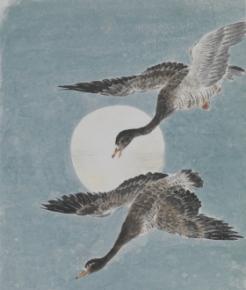 chen_shuren_oies_sauvages_1928