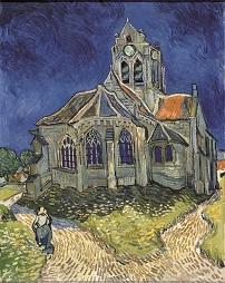 Eglise Auvers - Van Gogh F789-RMN-00-028593 copie