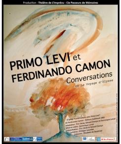 Primo Levi et Ferdinan Camon-affiche