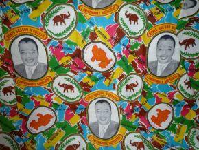 Pagne de campagne-geopolitique d-un tissu mondial - a la Maison de l-Afrique