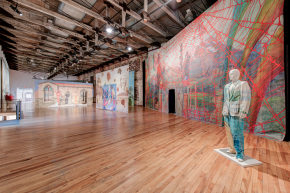 Jim shaw-Galerie Praz-Delavallade