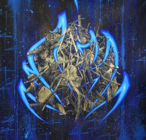 3 KATRE 2015 K-CercleSerie-Gold toile Katre