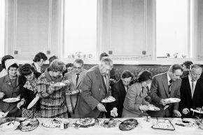 MMM Mayor of Todmordens inaugural banquet Todmorden West Yorkshire England 1977 c Martin Parr Magnum Photos