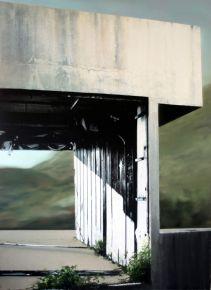 ART COLLECTOR eva-nielsen 2014 Display  encre serigraphie et acrylique sur toile 190x140cm col J DERET-