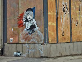 Banksy Londres Calais copie