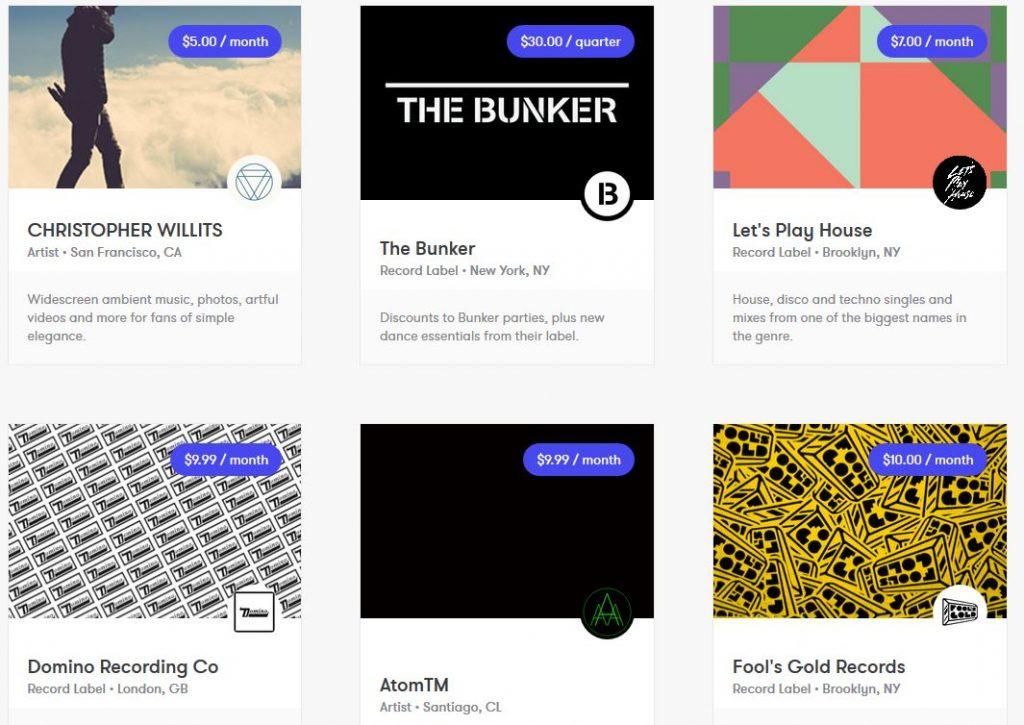 drip kickstarter site internet plateforme creative artistik rezo paris