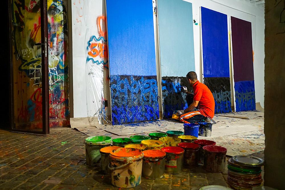 jardin rouge fondation montresso marrakech jonone expositon street art artistik rezo paris