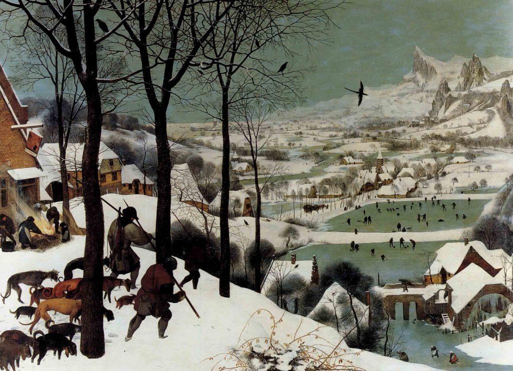 les-Chasseurs-dans-la-neige-Bruegel-Les-100-œuvres-d'art-qu'il-faut-avoir-vues-Gérard Denizeau-Larousse