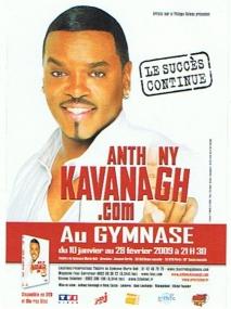 Anthony Kavanagh au Théatre du Gymnase