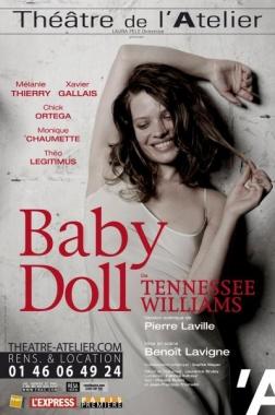 Baby Doll au théâtre de l’Atelier