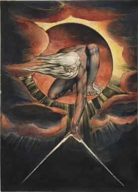 Berkin Arts William Blake Giclée Toile Imprimer Peinture Décoration Reproduction Affiche Print Ange de la révélation