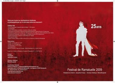 25ème Anniversaire du Festival de Ramatuelle du 30 juillet au 11 août 2009