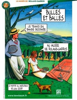 “Bulles & Balles” : le Tennis en Bande Dessinée