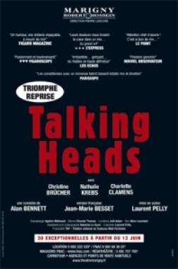 Reprise de Talking Heads au théatre Marigny-Robert Hossein