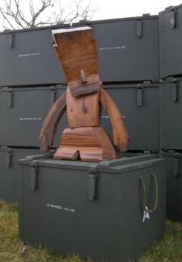 Wooden A.R.O by Steph.Cop à la galerie Artoyz jusqu’au 27 juin