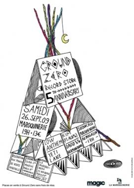 Le 5e anniversaire de Ground Zero à la Maroquinerie