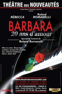 Barbara, 20 ans d’amour – Théâtre des Nouveautés