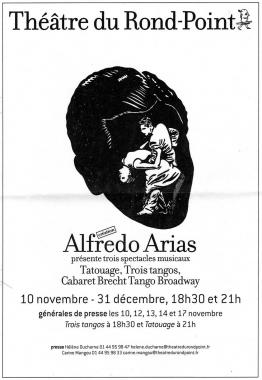 Trois Tangos, d’Alfredo Arias, au Théâtre du Rond-Point