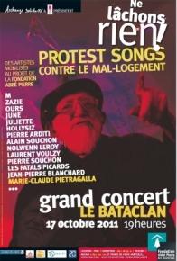 Ne lâchons rien - concert au profit de la fondation Abbé Pierre - Bataclan