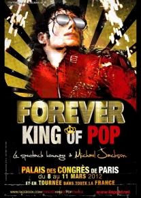 Forever King Of Pop - Michael Jackson - tournée 2012