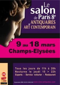 Le Salon de Paris 8ème – Antiquaires et art contemporain – mars 2012