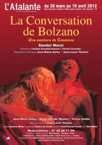 La Conversation de Bolzano – théâtre de l’Atalante
