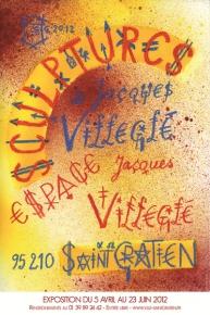 Jacques Villegle - Sculptures - espace d'Art contemporain de Saint-Gratien