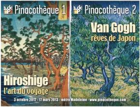 Van Gogh, rêves de Japon et Hiroshige, l'art du voyage - Pinacothèque de Paris