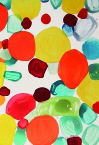 Caroline Coppey : l'unicité de la couleur - galerie Alexandre Cadain