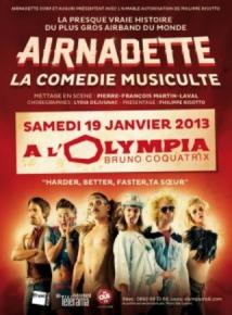 Airnadette – la comédie musiculte débarque à l’Olympia
