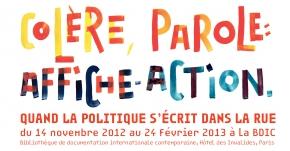 Affiche Action ! Quand la politique s’écrit dans la rue – Hôtel des Invalides