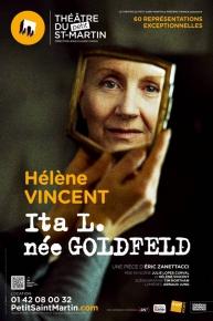 Ita L. née Goldfeld - Hélène Vincent - Théâtre du Petit Saint-Martin