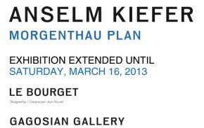 Anselm Kiefer - Morgenthau Plan - Gagosian Gallery Le Bourget