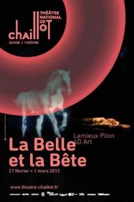 La Belle et la Bête – lemieux.pilon 4d art – Théâtre national de Chaillot