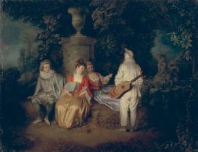 Antoine Watteau - La Leçon de Musique - Bozar