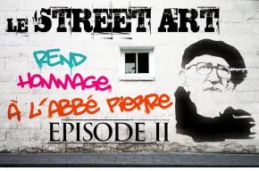 Le Street Art rend hommage a l'Abbe Pierre - 26 mai 2013