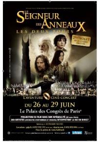Le Seigneur des Anneaux (2ème volet) - ciné-concert - Palais des Congrès de Paris