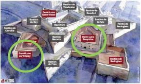 Fort d’Entrecasteaux à Marseille - inauguration des Demi-Lunes Dauphine et Villeroy restaurées