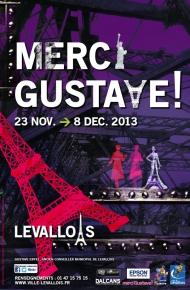 Merci Gustave. 90ème anniversaire de la mort de Gustave Eiffel - mairie de Levallois