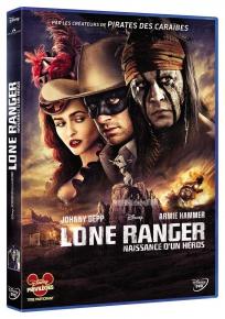 Lone Ranger, Naissance d'un héros - sortie dvd et blu-ray