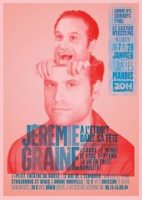 Jérémie Graine à l’étroit dans sa tête - Petit théâtre du Kibélé