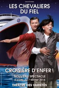Les Chevaliers du fiel dans Croisière d’enfer&nbsp;! au Théâtre des Variétés