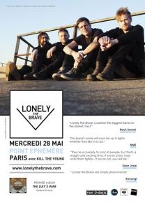 Lonely the brave – Le Point Éphémère