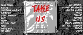 «Take Us» – Des oeuvres de Street Art cachées dans les rues de Paris