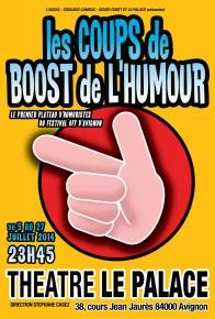 Les coups de Boost de l’humour – Festival Off d’Avignon