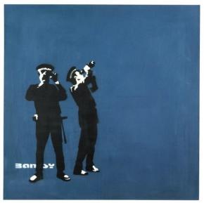 Banksy: The Unauthorised Retrospective à la galerie S|2 de Sothebys