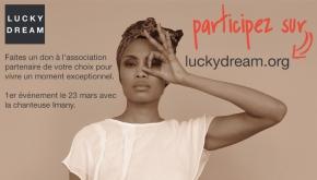 La chanteuse Imany s’associe à Luckydream